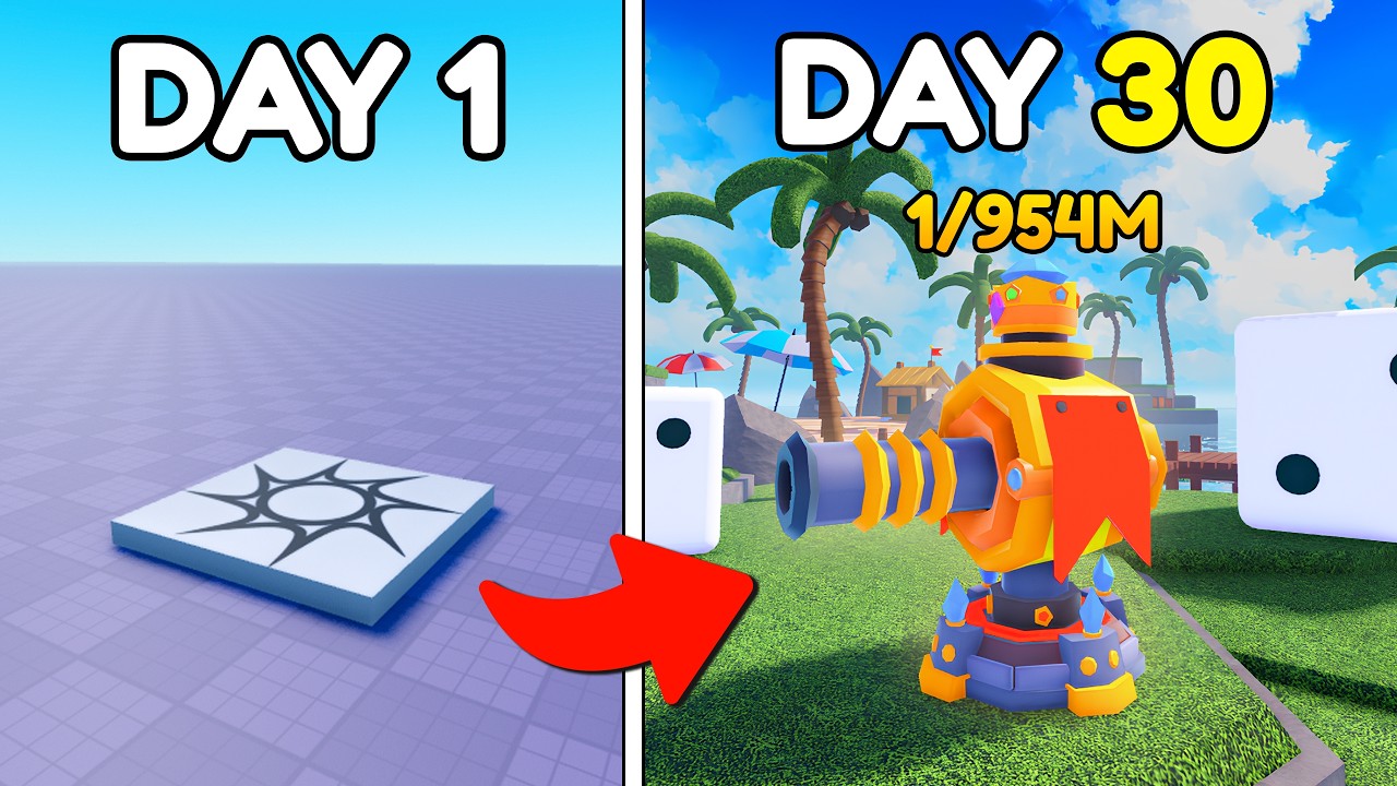 Создаю вирусную RNG-игру в Roblox за 30 дней