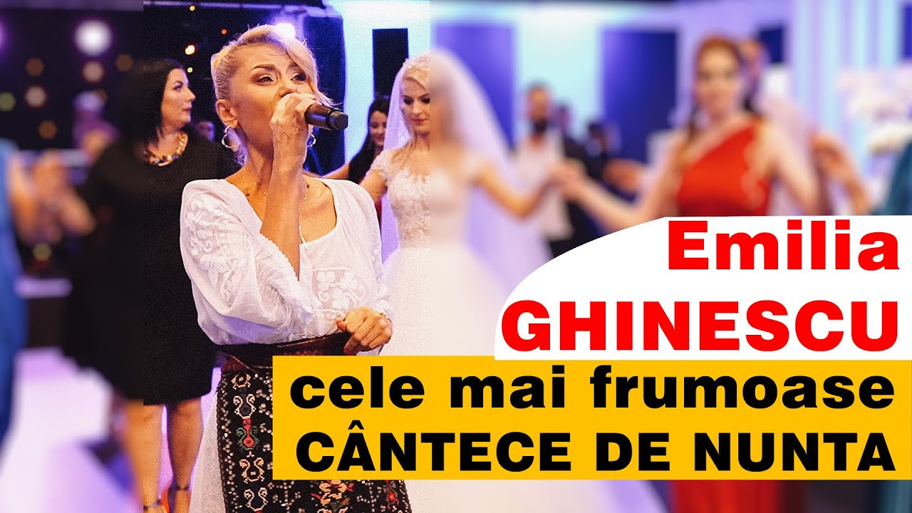 🎬 LIVE la Nunta  🔴 EMILIA GHINESCU  COLAJ cele mai frumoase cantece la nunta