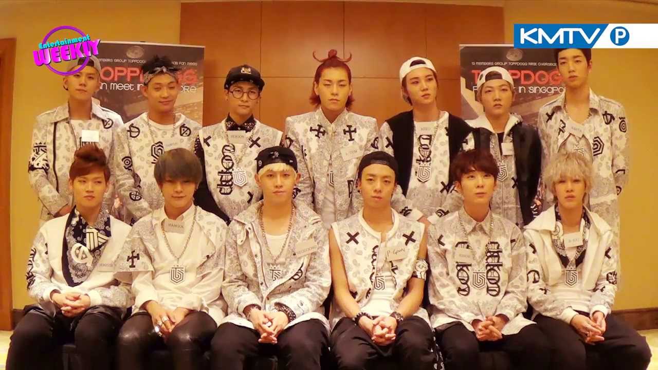[Interview] Get to know 13-member idol group Topp Dogg! 탑독 싱가포르쇼케이스 레포트 (EN/中字)