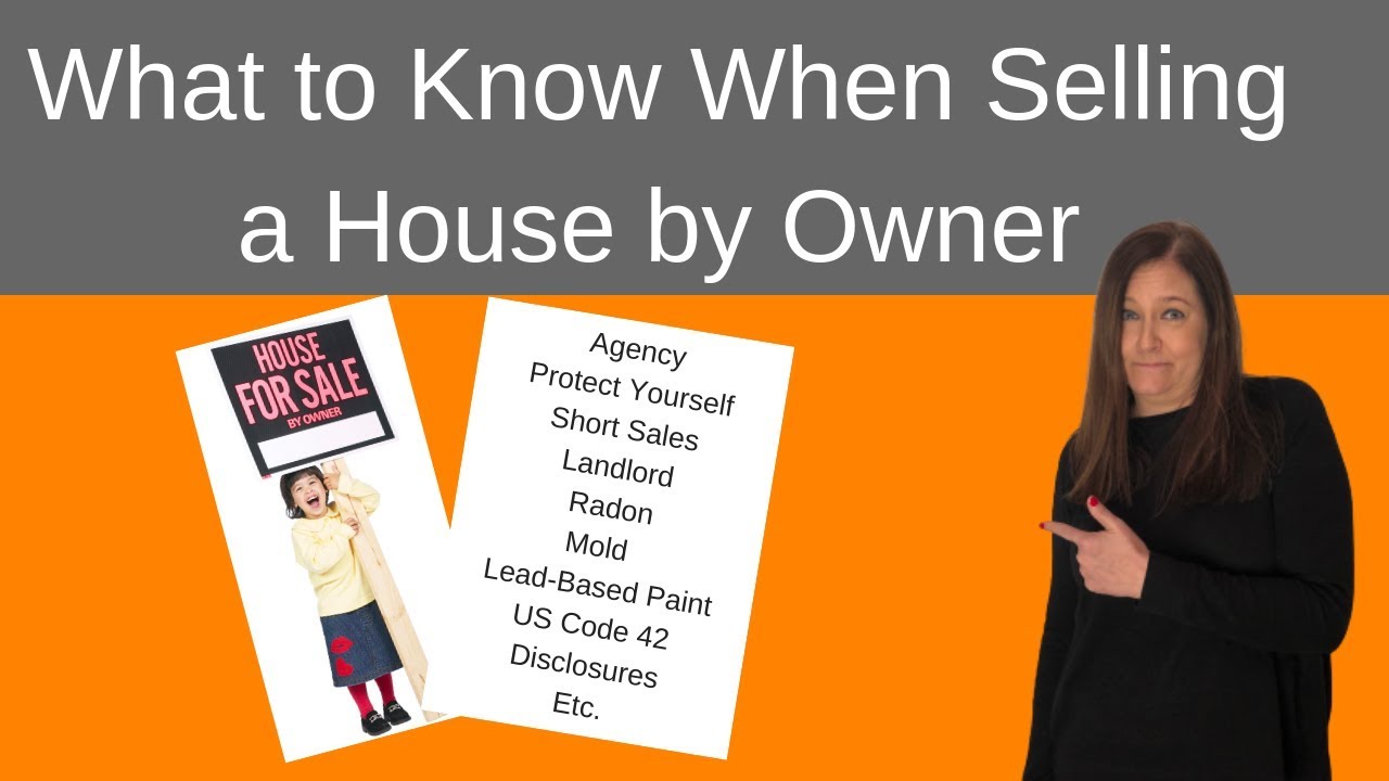 What to Know When Selling a House by Owner