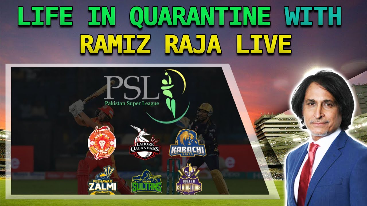 Life in quarantine with Ramiz Raja live | Ramiz Speaks