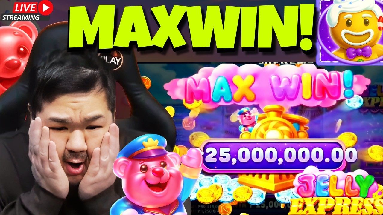 BIG BOY CHENG 25 MILLION MAXWIN MAXBET ON NEW PRAGMATIC PLAY JELLY EXPRESS! #bigboycheng #slot #bbc