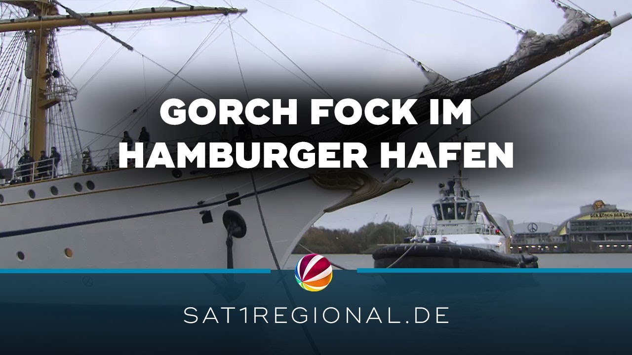 Gorch Fock im Hamburger Hafen: Besichtigungen für Besucher am Wochenende möglich