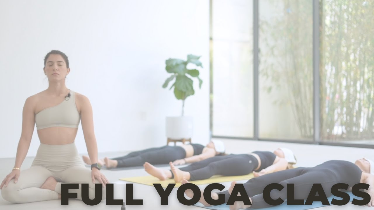 60 Min - Yoga Class Vinyasa Flow Multilevel En Español (Annie Moves)