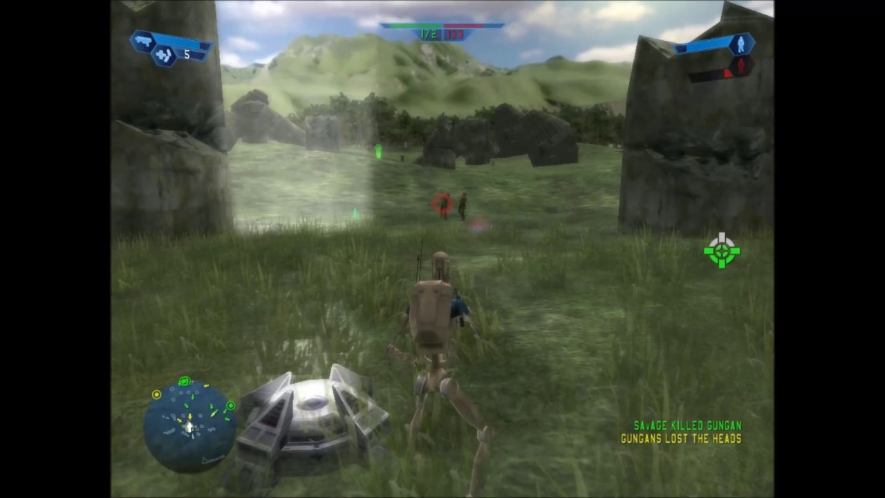 Star Wars Battlefront (2004) Clone Wars Campaign Naboo Plains