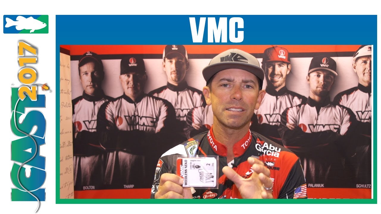 VMC Ike Approved Weedless Neko Hook and Wacky-Rigging Tool with Michael Iaconelli | ICAST 2017