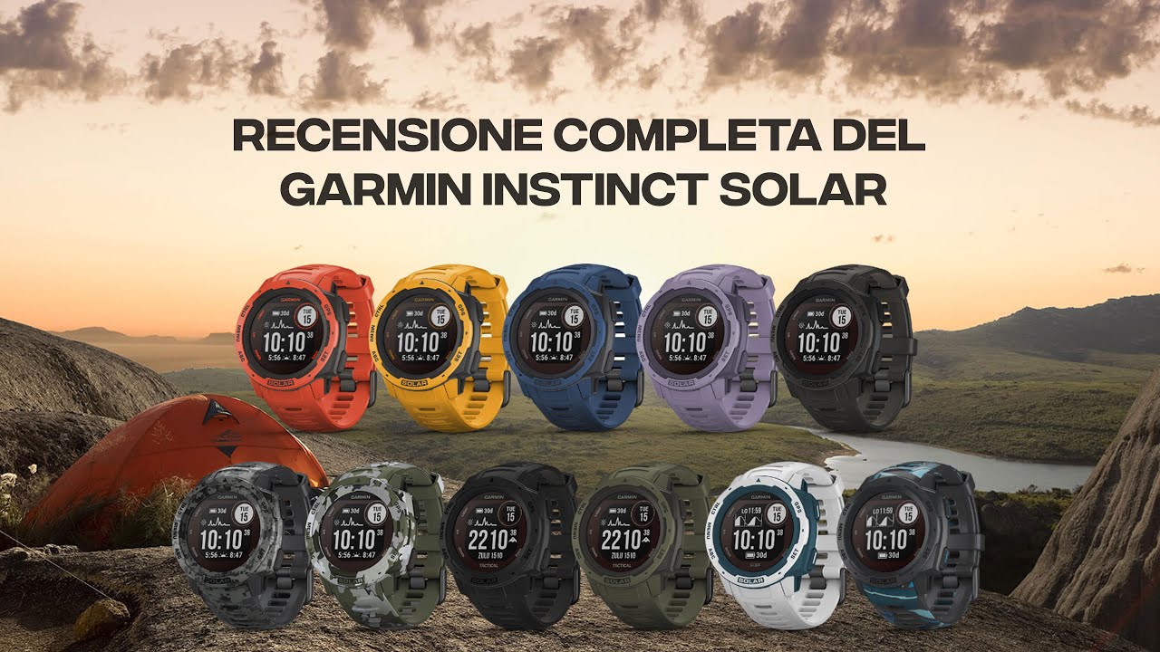 Recensione completa del Garmin Instinct Solar