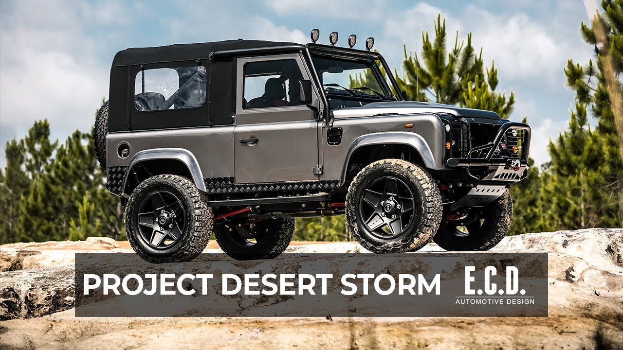 Custom Luxury Defender 90 is Off-road Adventure Ready | Project Desert Storm | D90