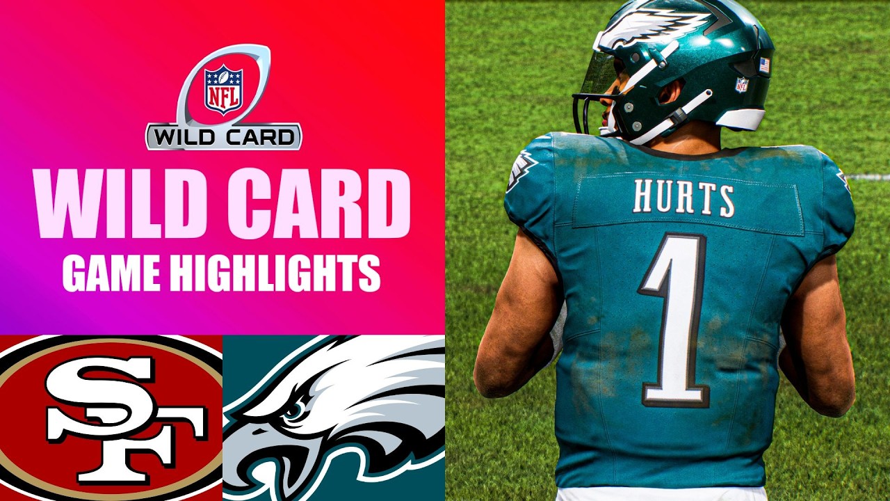 49ers vs. Eagles Wild Card Round - Madden 26 Simulation Highlights