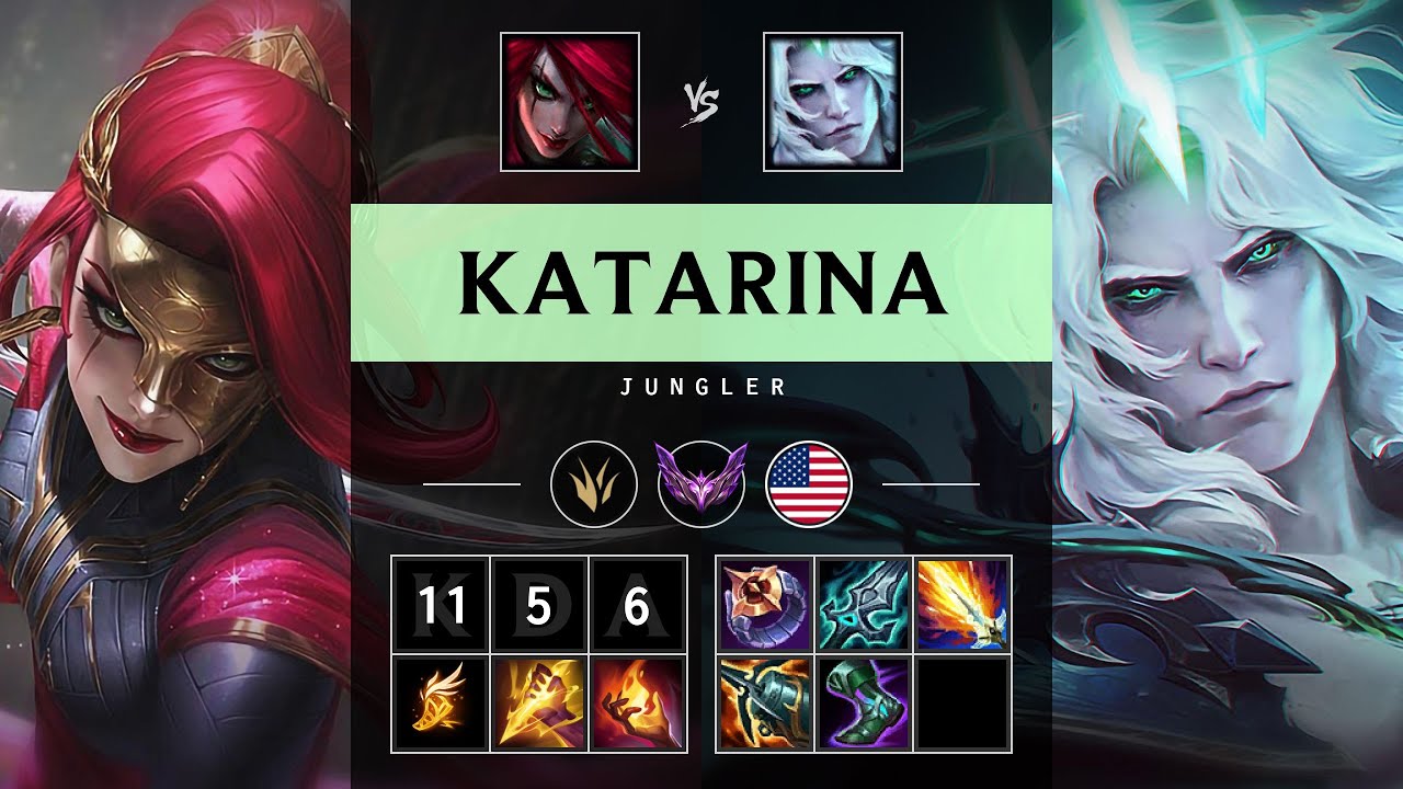 Katarina Jungle vs Viego - NA Master Patch 25.20