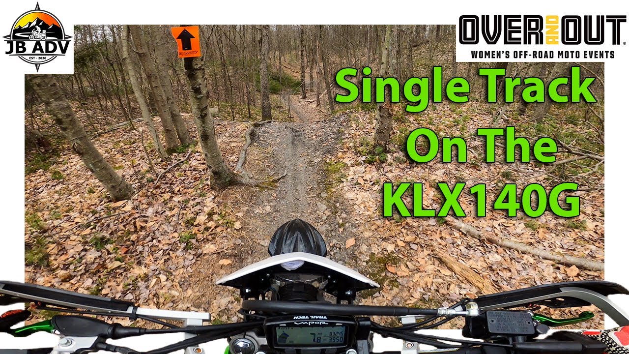 The KLX140G Is A BEAST | OVER AND OUT | JB ADV