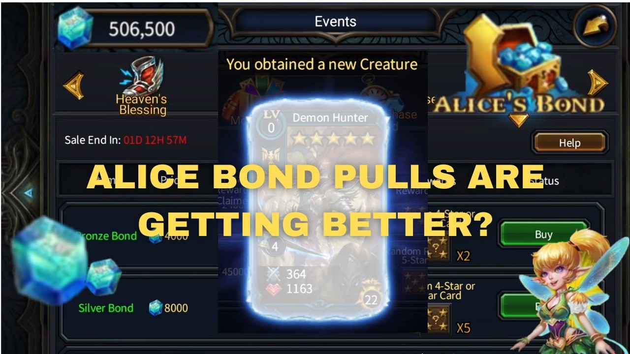 Deck Heroes: Alice Bond pulls are actually getting better??