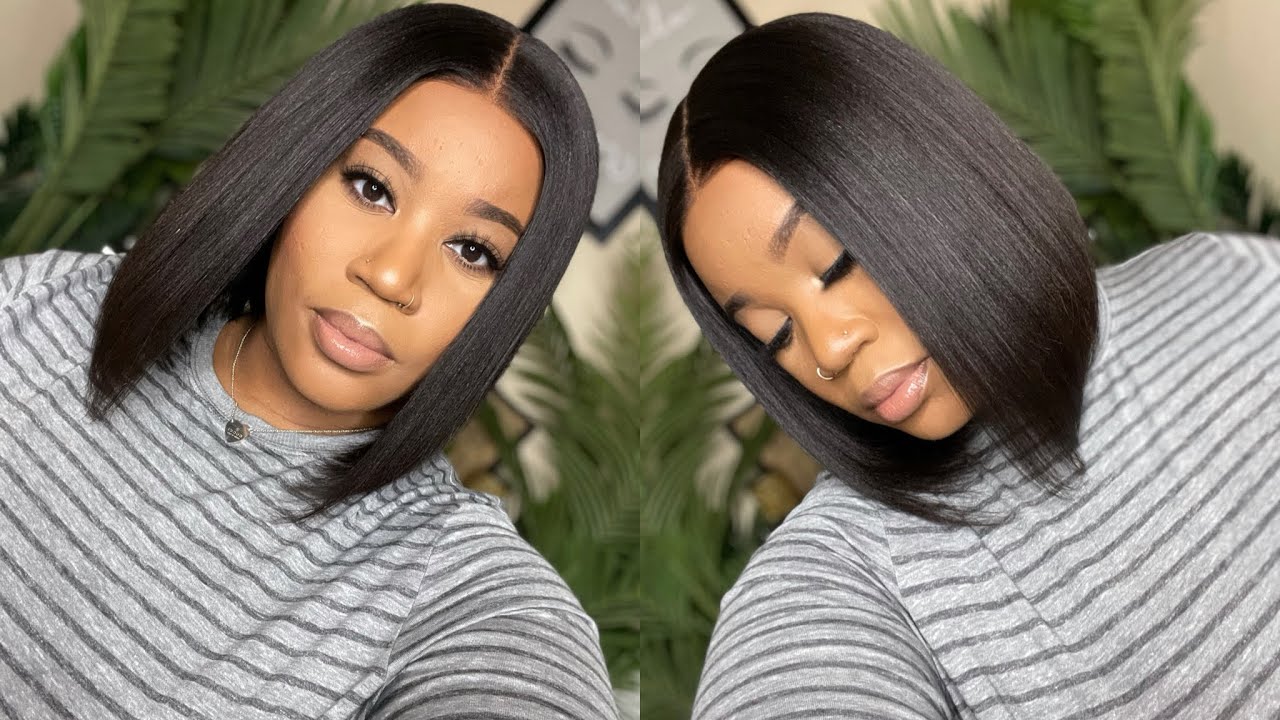 Best Beginner Bob Wig 💁🏽‍♀️💁🏽‍♀️💁🏽‍♀️| No Glue, No Babyhair | Myfirstwig