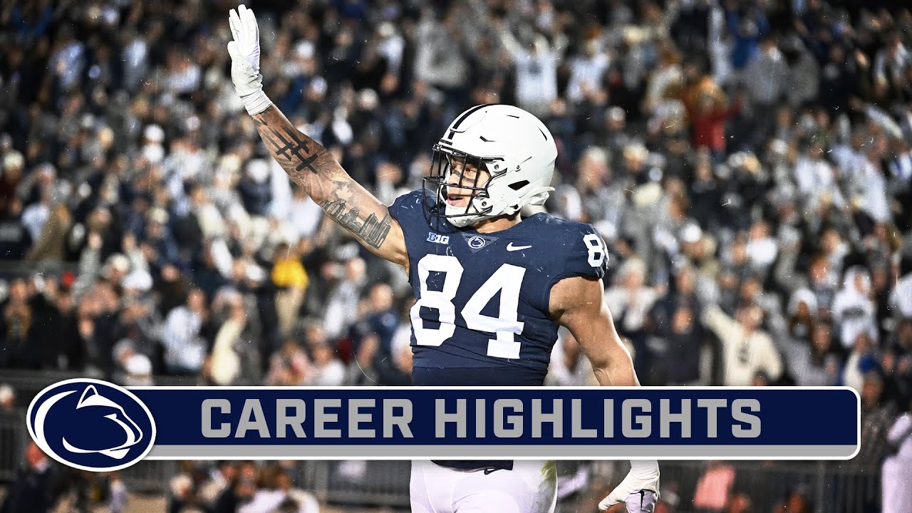 Драфт НФЛ 2024: лучшие моменты: тайт-энд Тео Джонсон | Penn State Football
