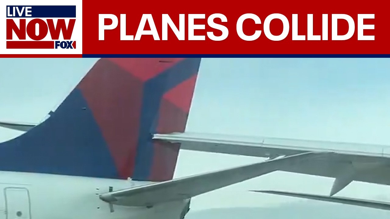Planes collide on the taxiway at Sea-Tac Airport | LiveNOW from FOX