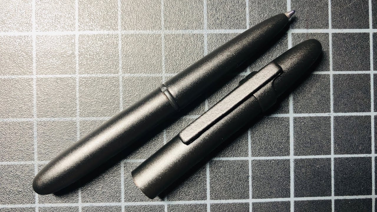 Fisher Space Pen Bullet Pen Review (400B Matte Black)