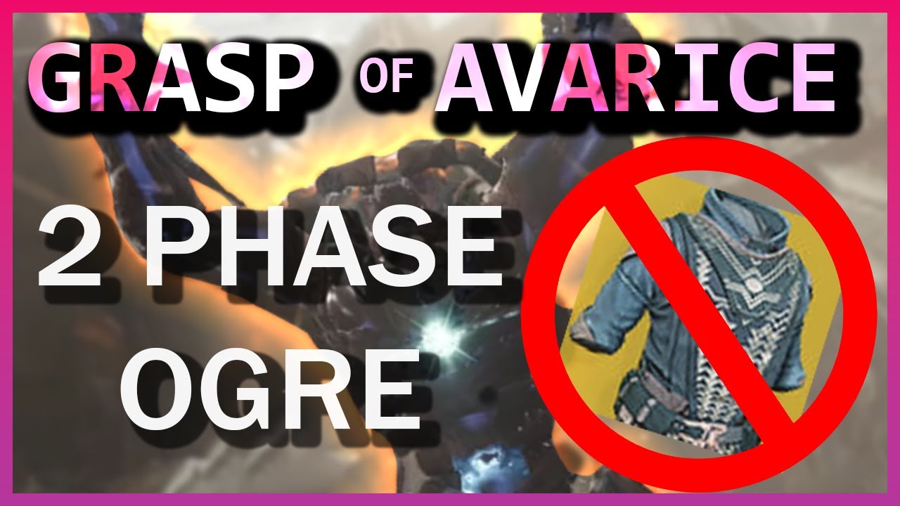 Solo 2 Phase Ogre Boss no Starfire  - Grasp of Avarice Weekly Dungeon (Destiny 2)