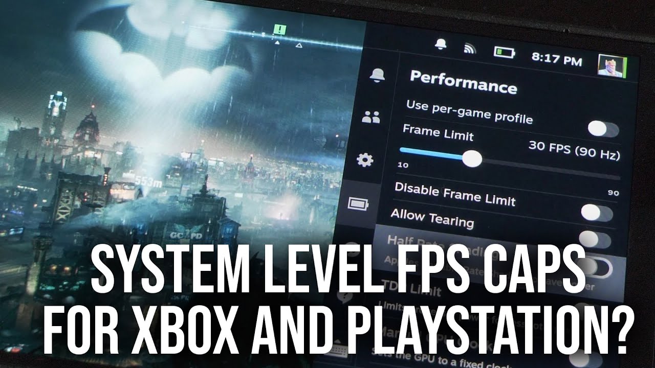 Should Xbox and PlayStation Have System Level Frame-Rate Caps?