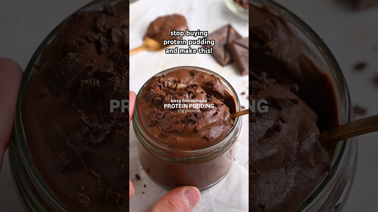 Search &ldquo;MattsfitChef Protein Pudding&rdquo; for the recipe! #highprotein #proteinsnack #chocolate