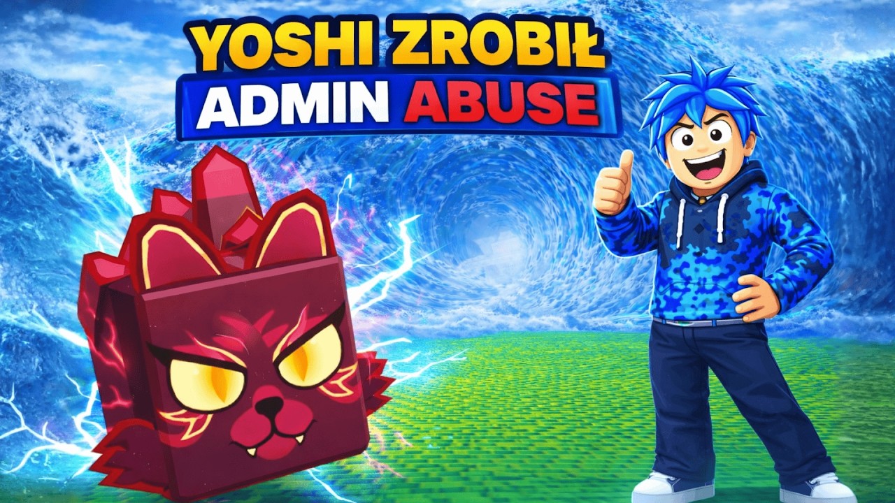 YOSHIEGO ZROBIŁ ADMIN ABUSE! | Escape Tsunami For Pets PL