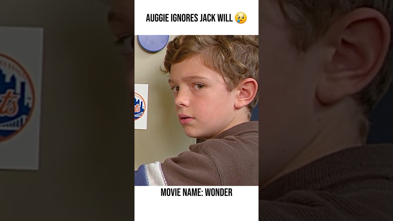 Auggie ignores Jack Will || Wonder - 2017 #wonder #movie