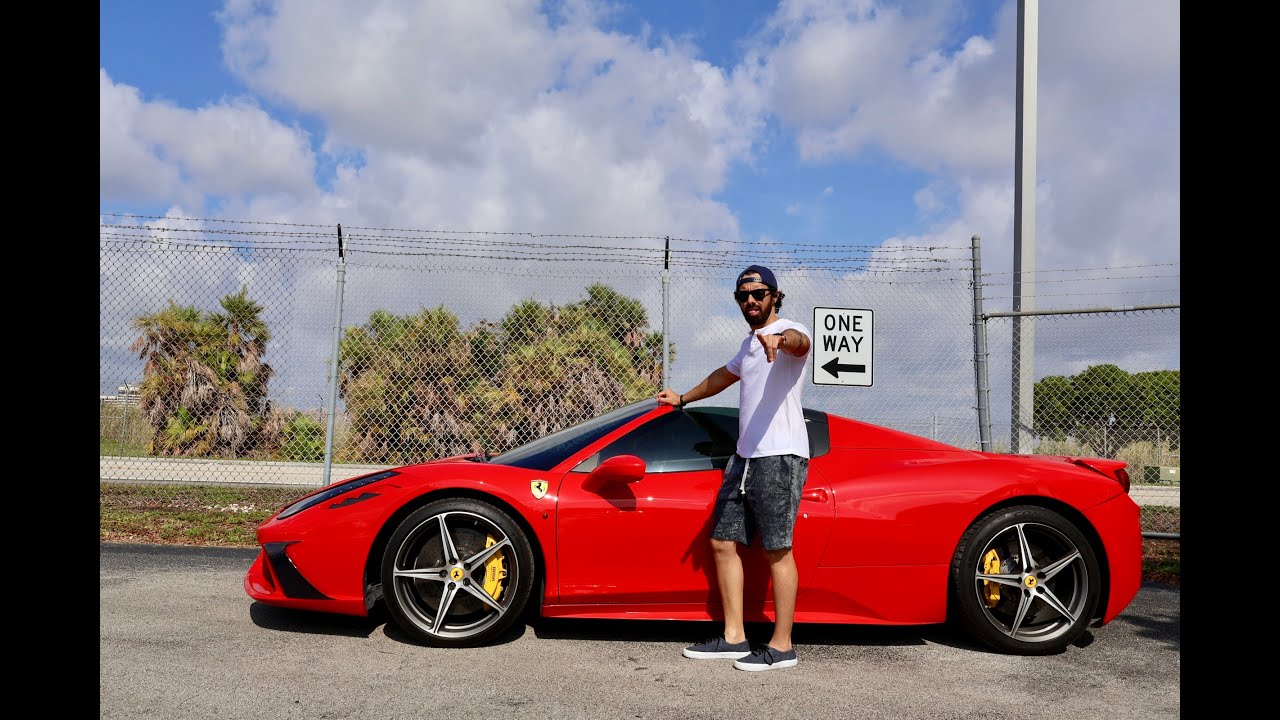 FERRARI 458 SPIDER DRIVER POV