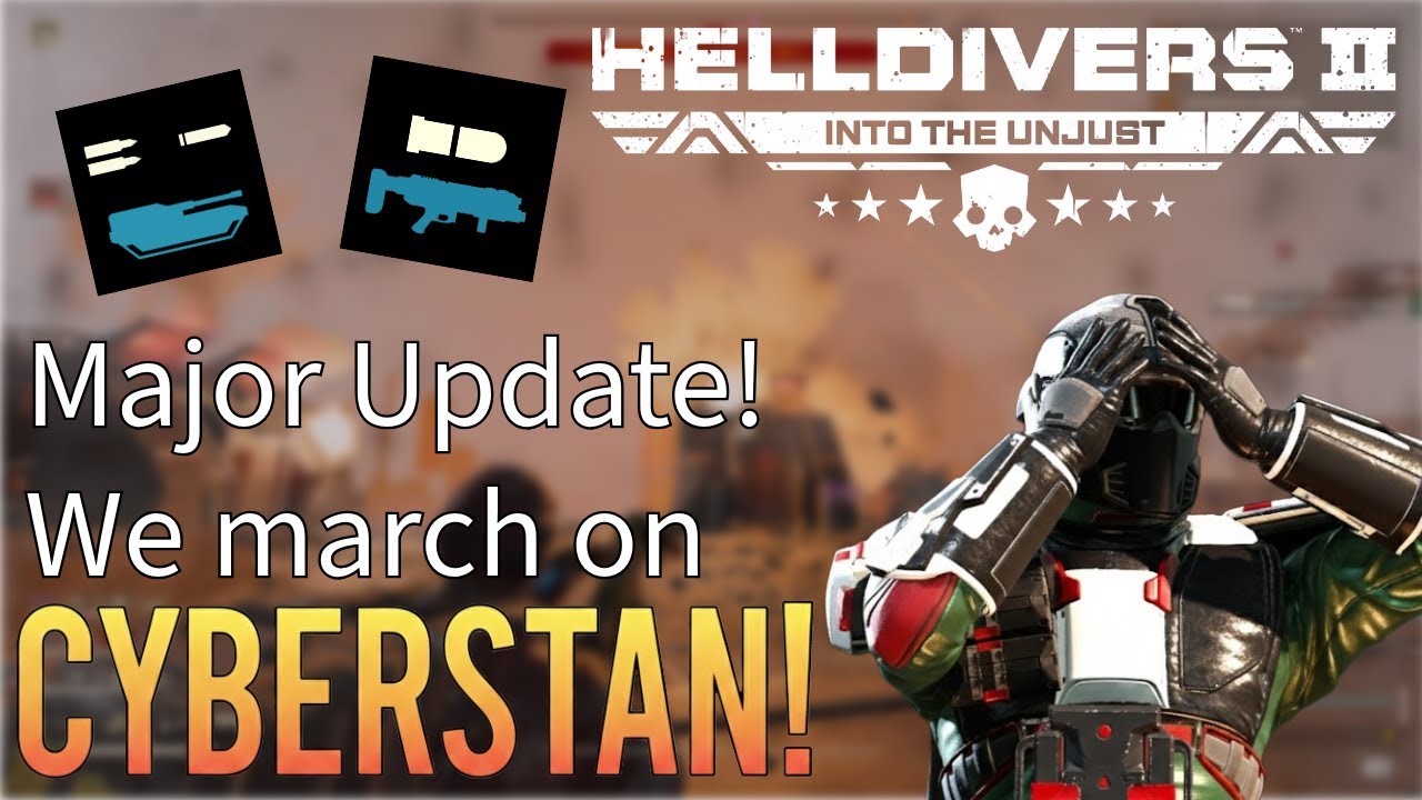 Helldivers 2 | Крупное обновление и осада Киберстана!