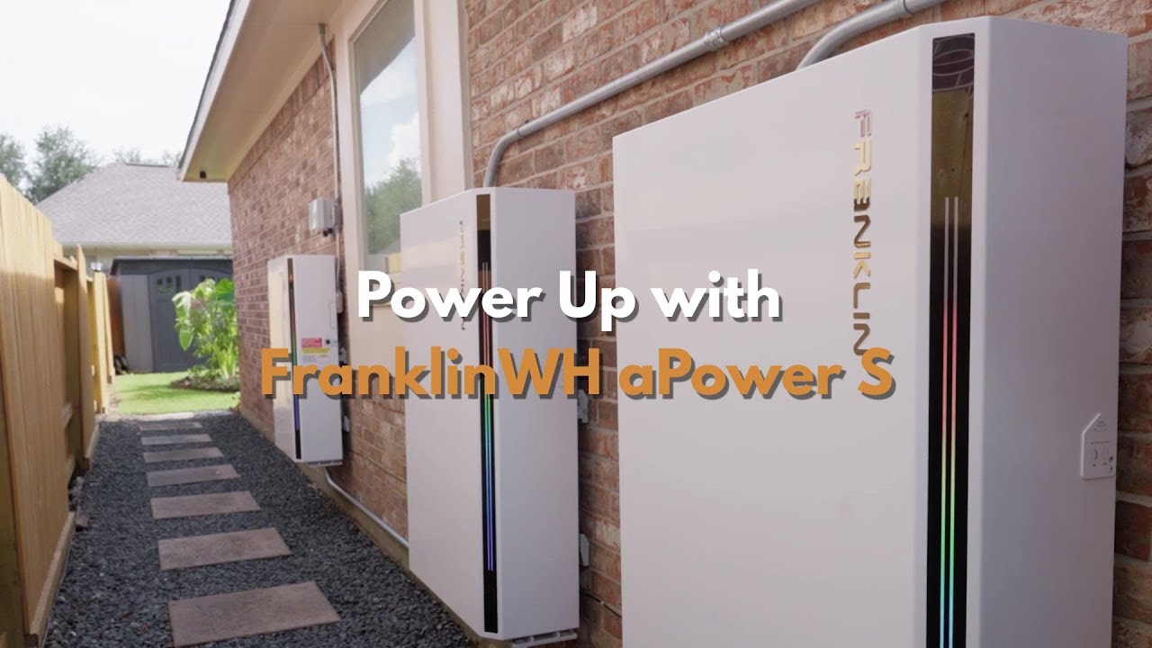 Power Up with FranklinWH aPower S