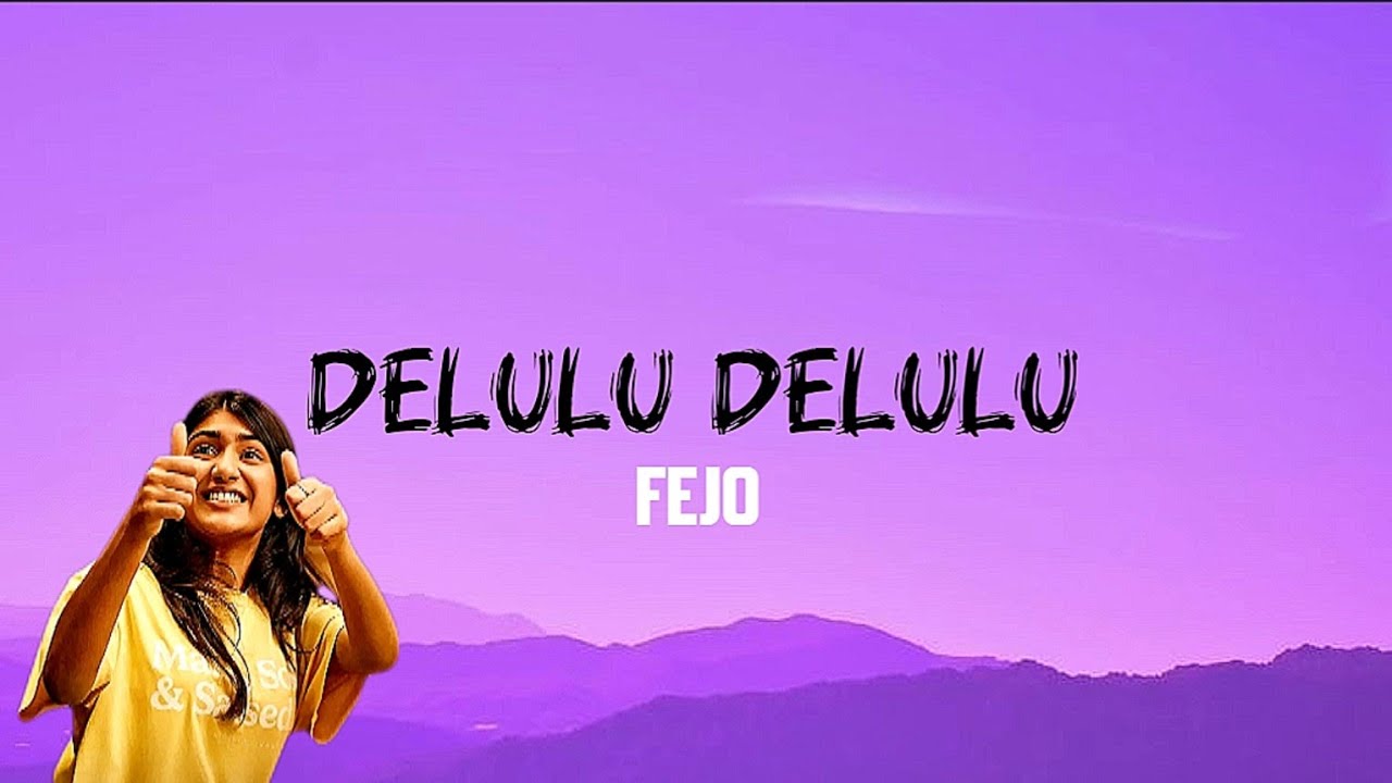 Delulu Delulu song lyrics karaoke🤍🎧