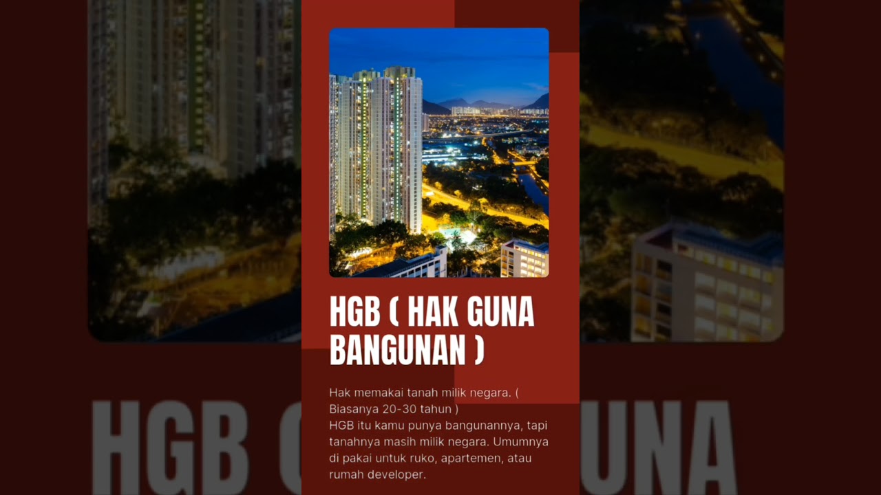 Satu Menit Jelasin SHM, HGB, AJB Biar Ga Bingung Lagi !!!