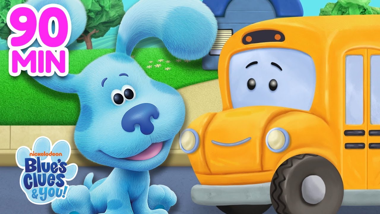 Blue Skidoos + Sing-Alongs 🎶 w/ Josh | 90 Minute Compilation | Blue's Clues & You!