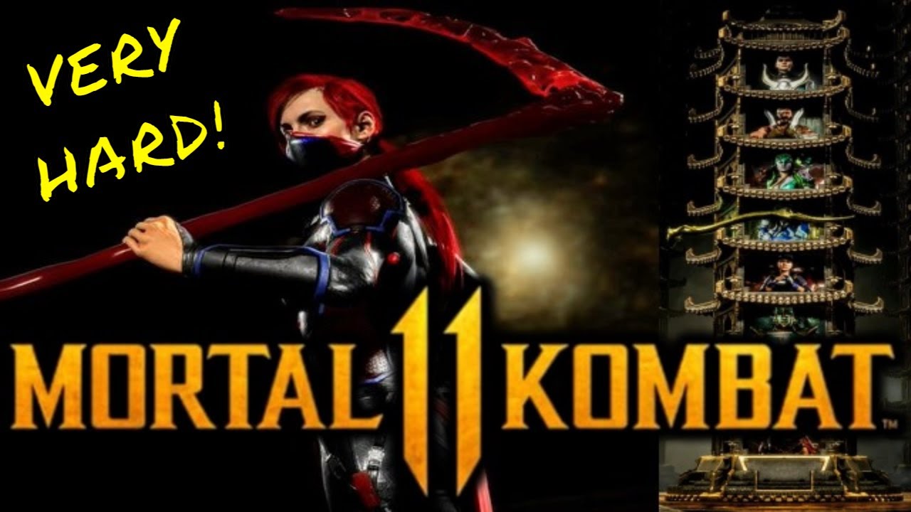 MK11 *SKARLET* VERY HARD KLASSIC TOWER GAMEPLAY!! (NO MATCHES LOST)