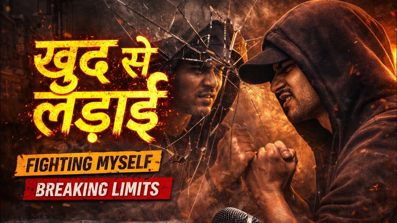 खुद से लड़ाई 🔥 | Motivational Hindi Rap 2026 | Inner Battle Anthem | Desi Hip Hop