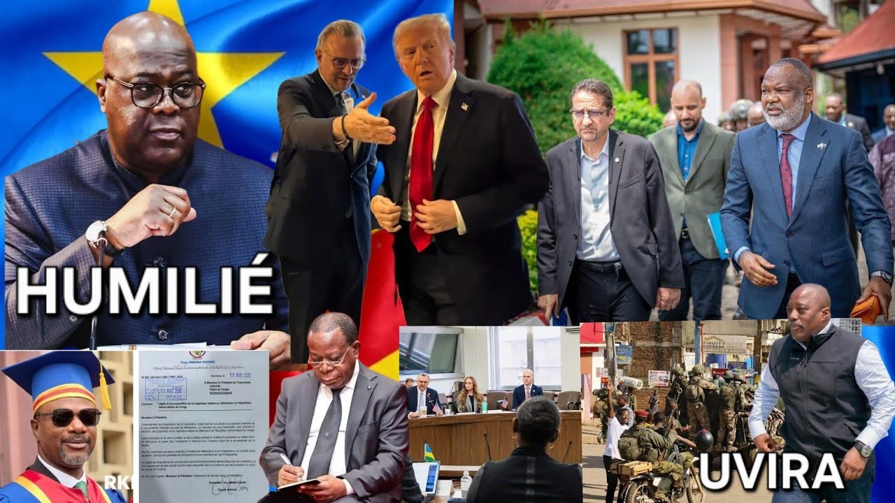 LA NOUVELLE VIENT DE TOMBER TRUMP À GOMA NANGAA VA REMPLACER FTSHISEKEDI: RÉFÉRENDUM,JKK, UVIRA😭19.3