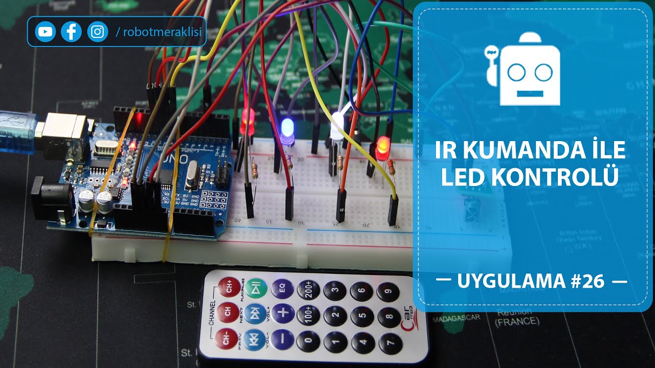 IR Kumanda ile Led Kontrolü