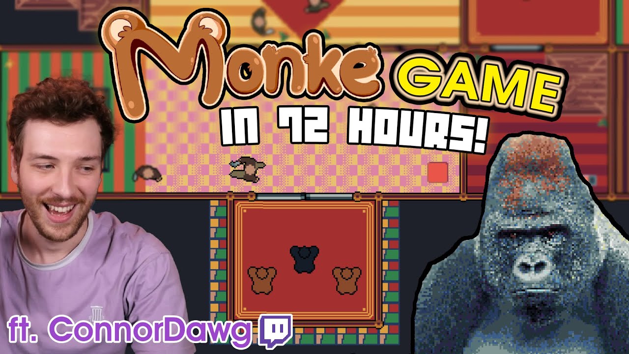 We Made a Monke Game in 72 Hours for CDawgVA's Jam! | Esc-Ape Devlog