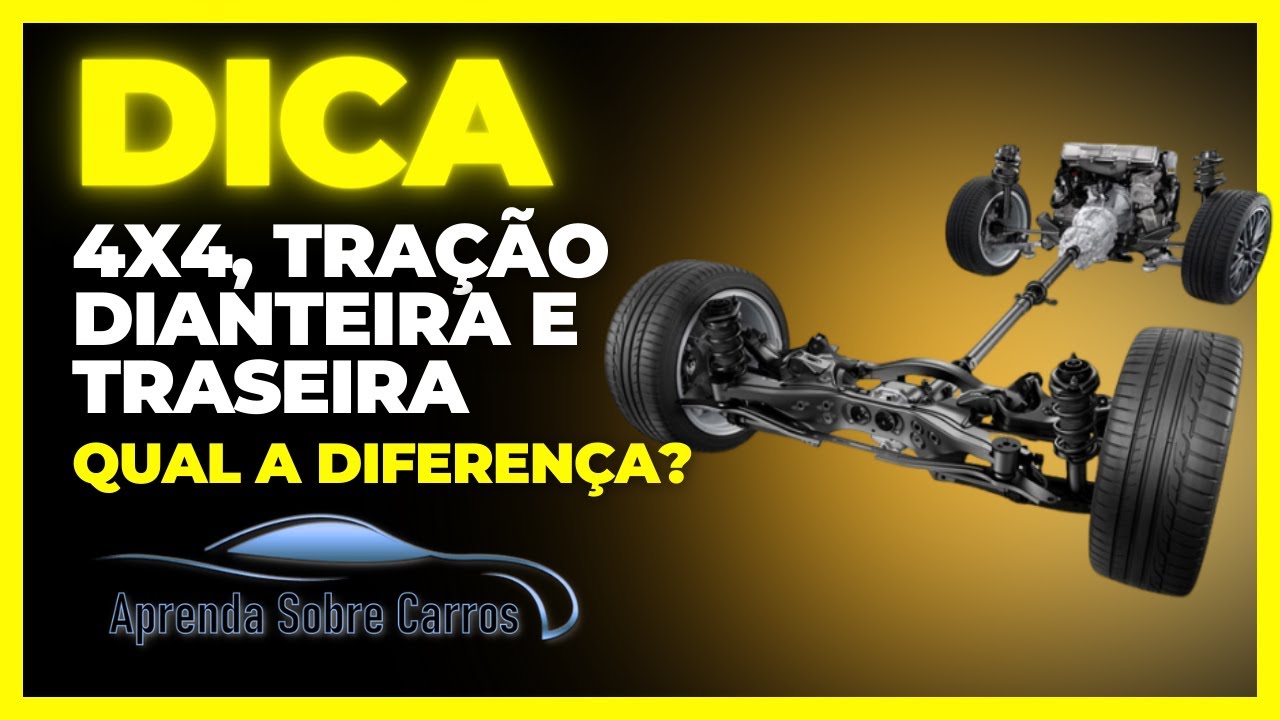Dica: Como Diferenciar carro 4X4, AWD, Tração Dianteira e Tração Traseira?