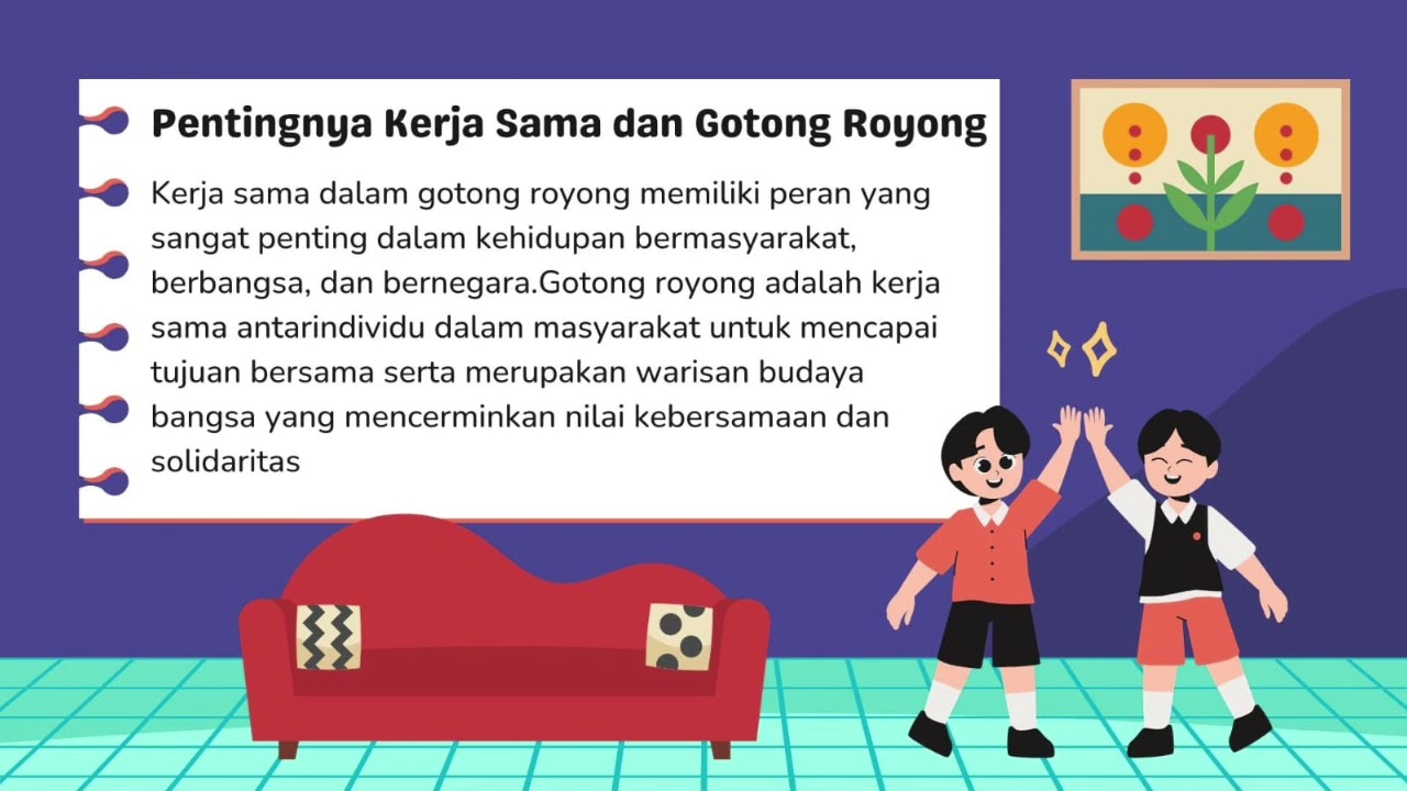 PERAKTIK GOTONG ROYONG DALAM KEHIDUPAN MASYARAKAT INDONESIA BAB 5, KELOMPOK 4