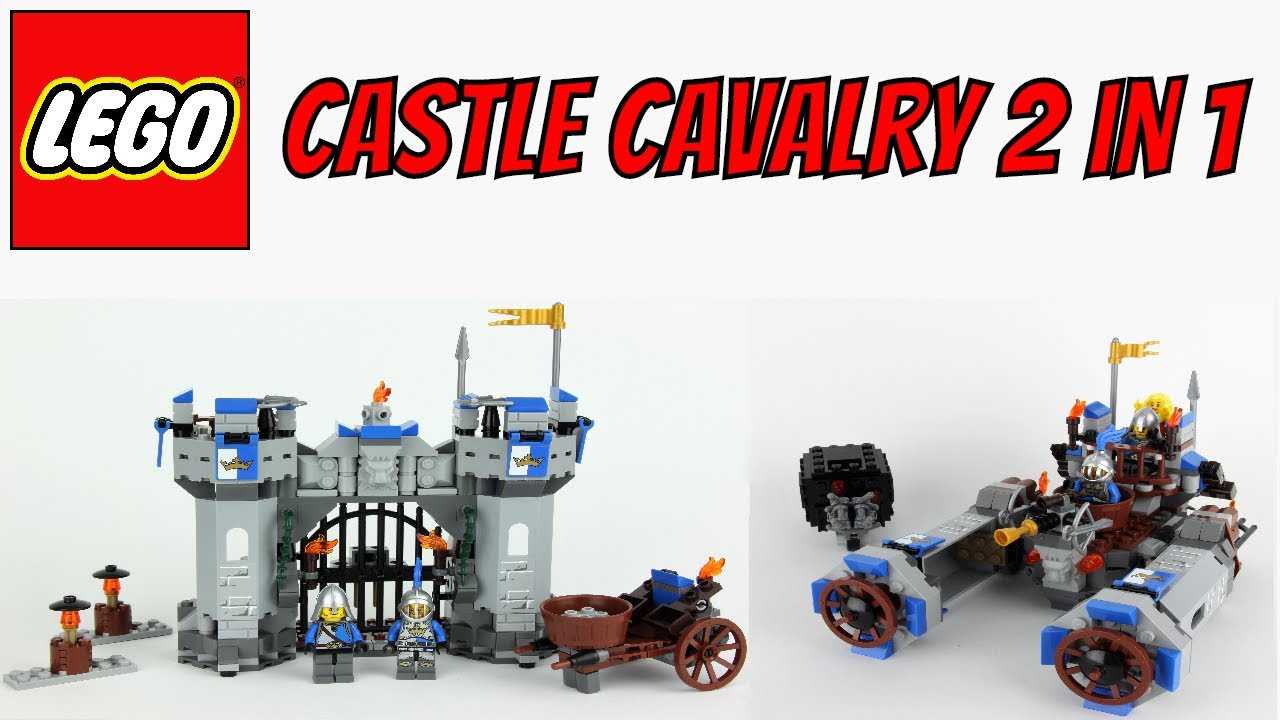 LEGO Movie Castle Cavalry - Unboxing, Speed Build & Review - 70806 2 in 1 Set