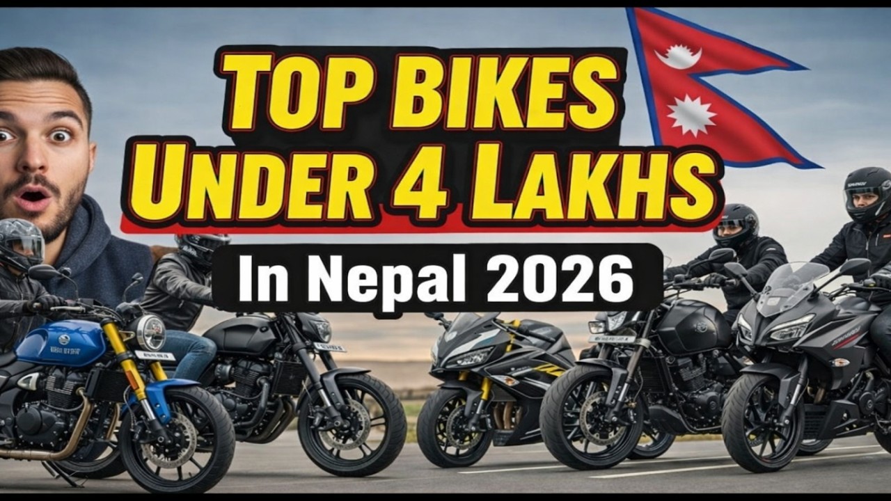 BEST BIKES UNDER 4 LAKHS IN NEPAL 2026 | Top Budget Bikes & Latest Prices 🇳🇵