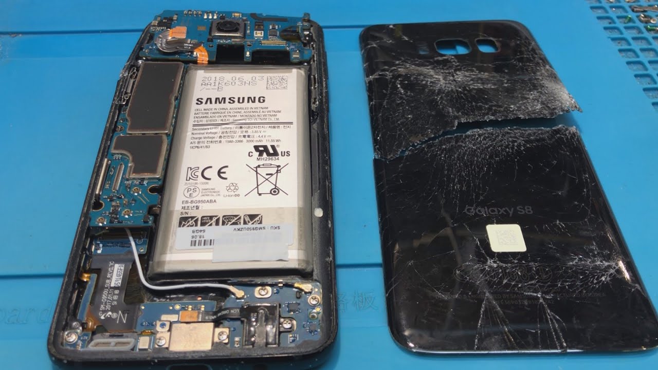 Samsung S8 G950U не включается. Сохранение информации.