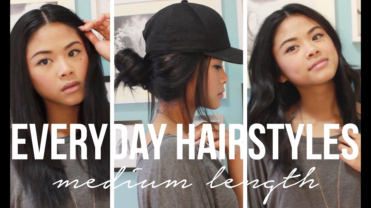 Everyday Hairstyles for Medium Length Hair | ToThe9s