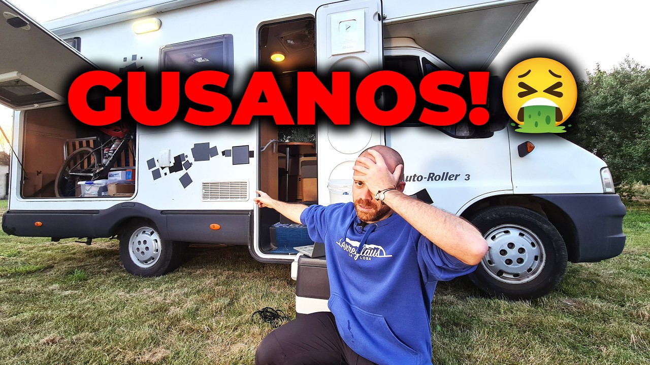 Problemas con NEVERA TRIVALENTE de autocaravana a gas y acabo con ¡GUSANOS! ✅