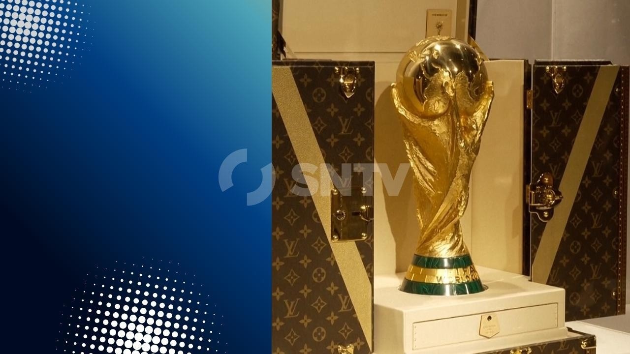 Louis Vuitton unveils the official trunk for the World Cup Trophy