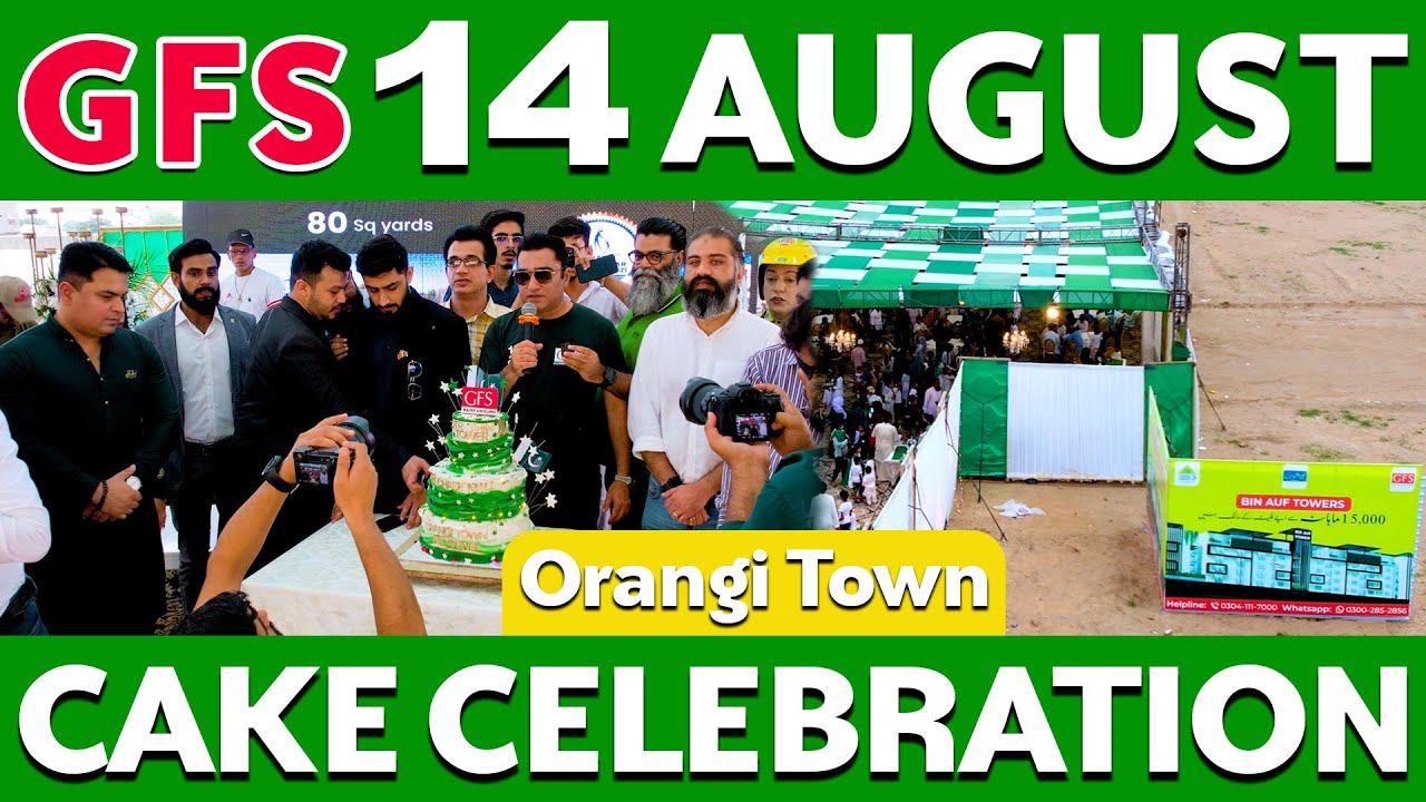 14 August Celebration In Orangi Town Residency | CEO Mr Irfan Wahid | Dealsabaad