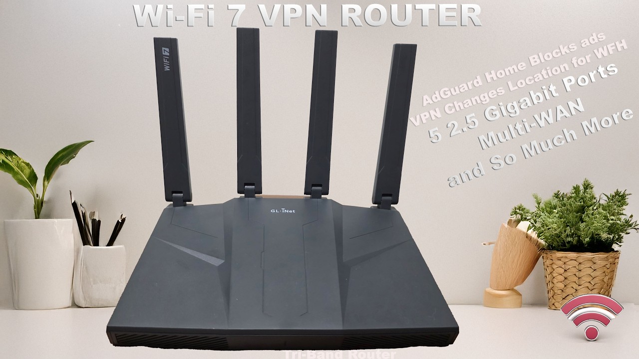 GLINet Flint 3 Tri-Band Wi-Fi 7 VPN Router