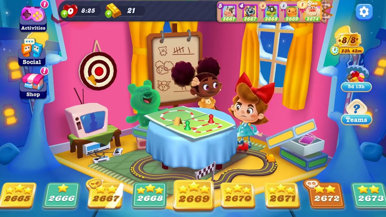 Candy Crush Soda Saga ♪music♪ winter 2023
