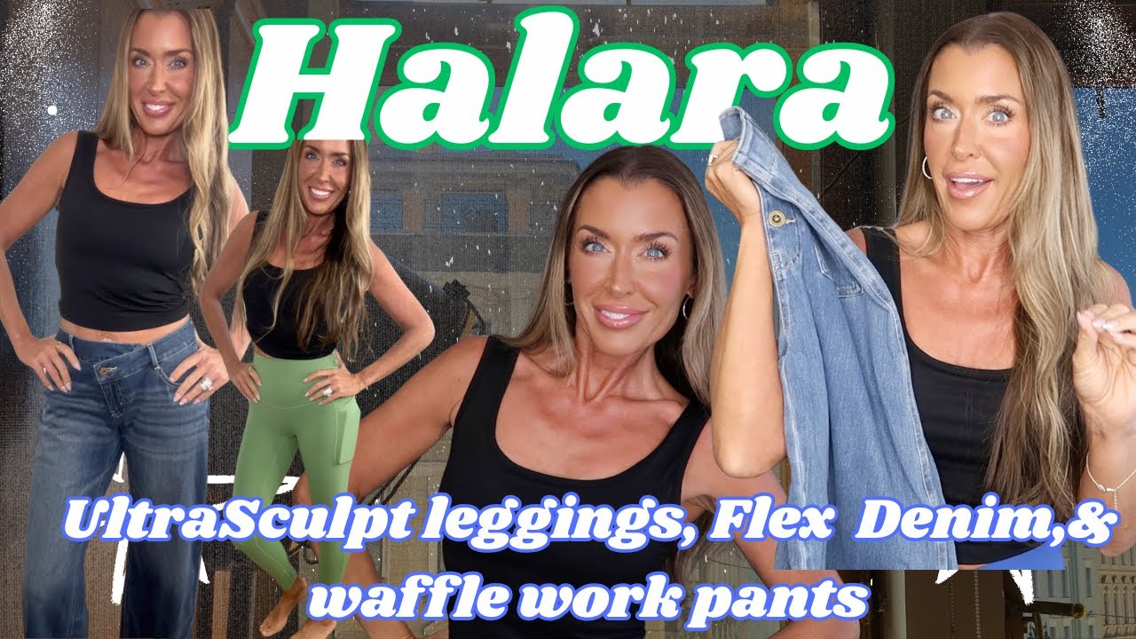 Halara UltraSculpt: форма, которая держится долго. Ткань для комфорта | Эластичные джинсовые и ра...
