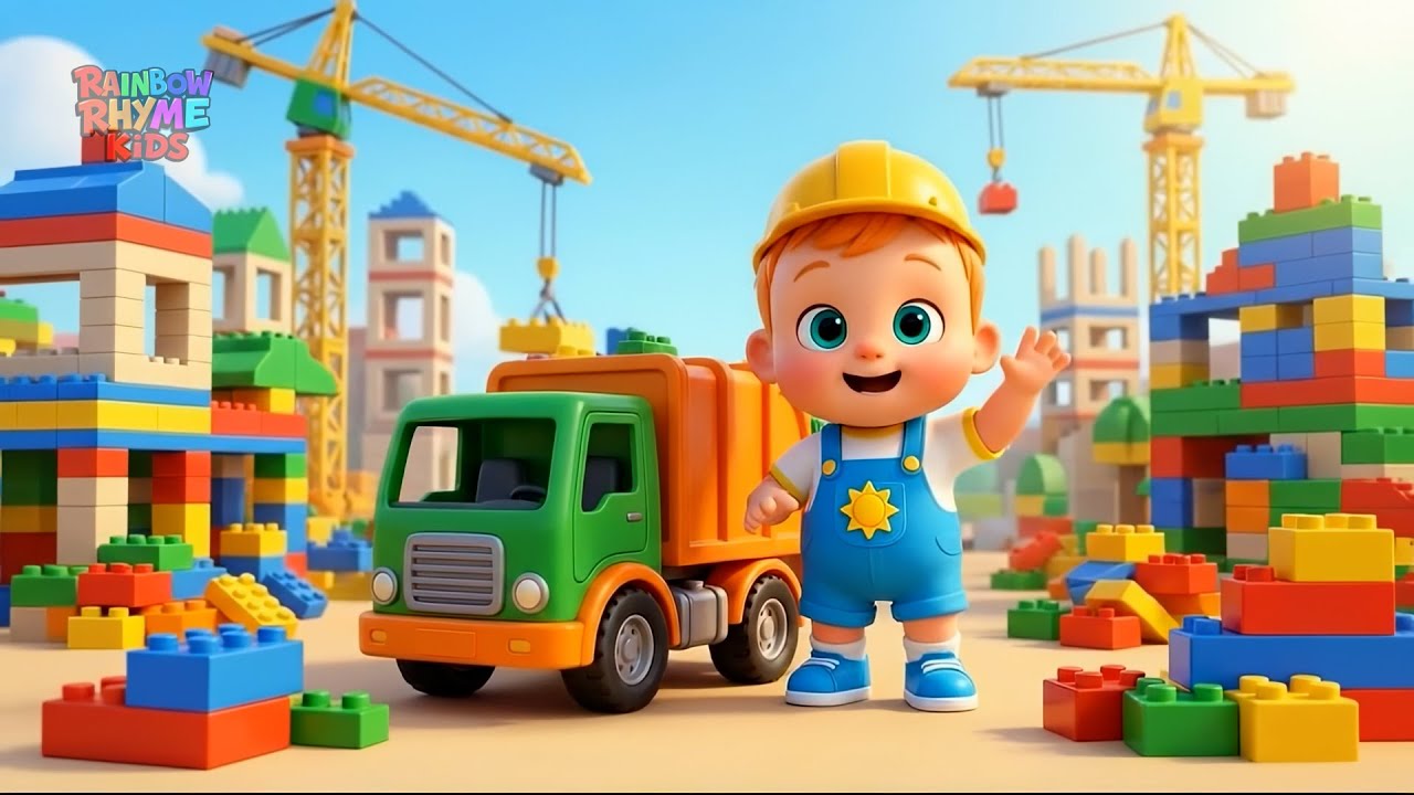The Helper Trucks Song 🚒🚑🚛 | Vehicles & Rescue Team Song for Kids