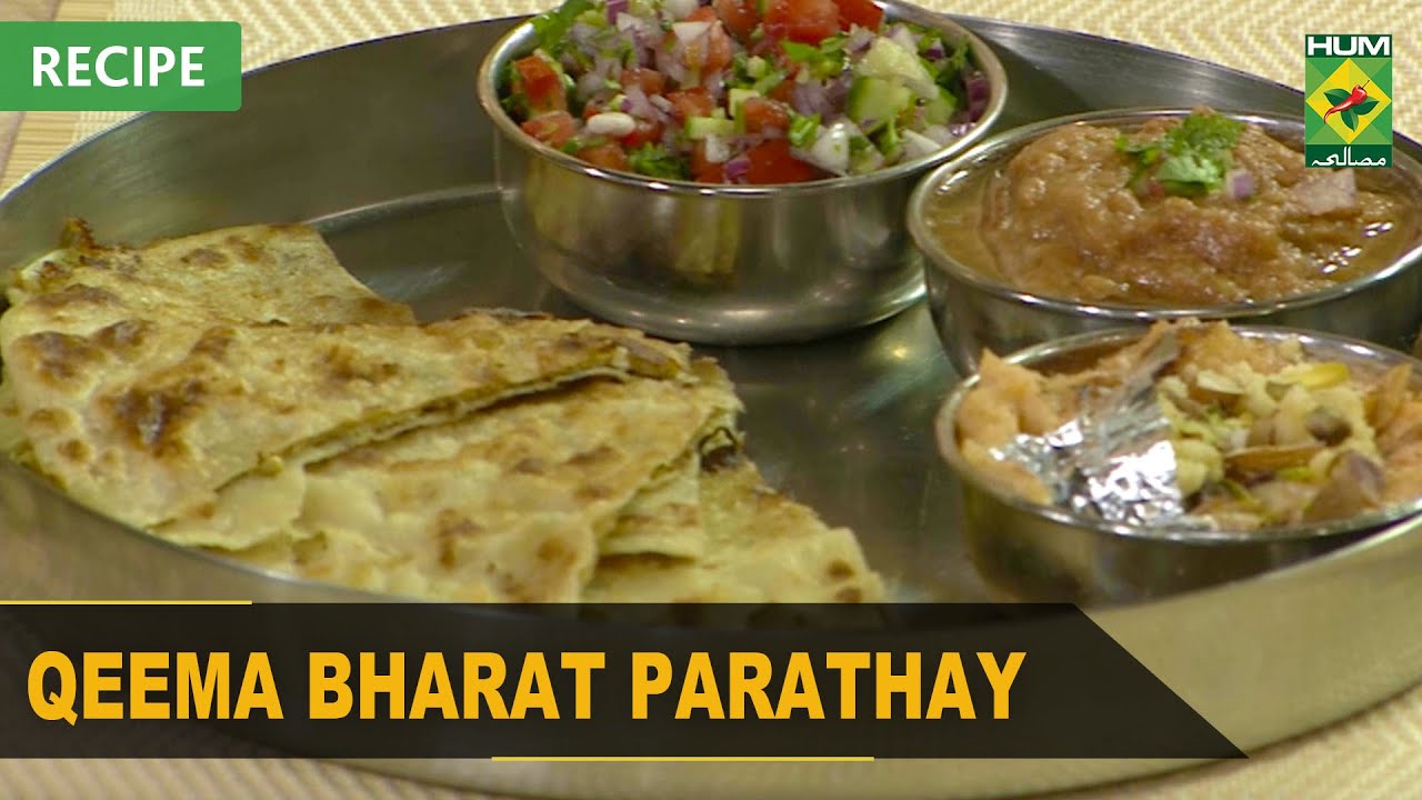 Qeema Bharat Parathay Recipe | Tarka | Rida Aftab | 31 October 2022 | Masala Tv Recipes